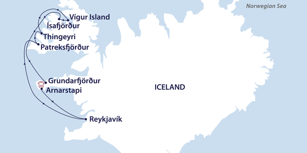Island Karte