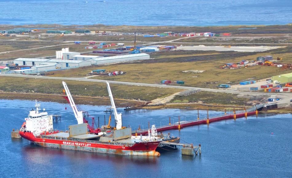 Eine der am nächstgelegenen Orte, an denen noch Rohstoffförderung betrieben werden darf, sind die Falklandinseln. Dort werden grosse Öl- und Gasvorkommen vermutet. Doch aufgrund des niedrigen Ölpreises sind alle Fördervorhaben gestoppt worden. Bild: Scottish Energy News